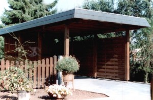 Carport mit Flachdach Oelde