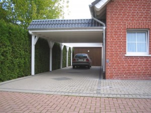 Flachdachcarport Oelde
