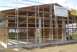 Nagelbinderhalle mit Dachstuhl in Lippetal Oestinghausen