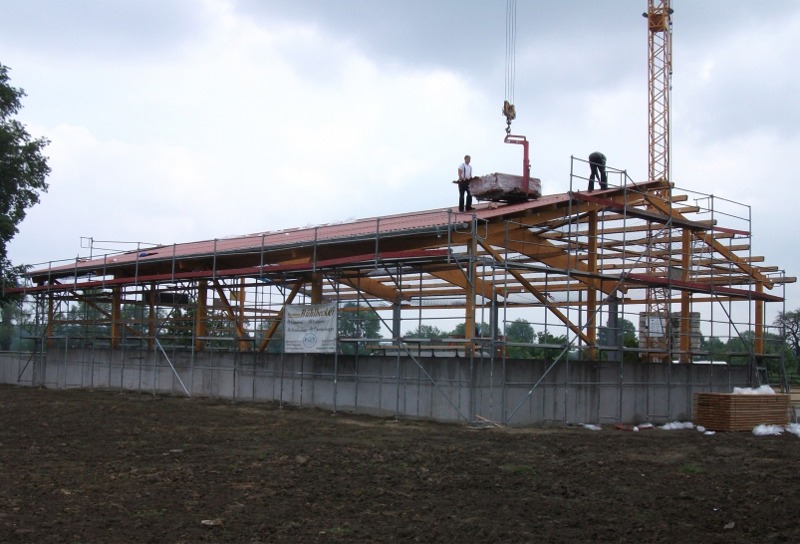 Dachstuhl Reithalle Beckum