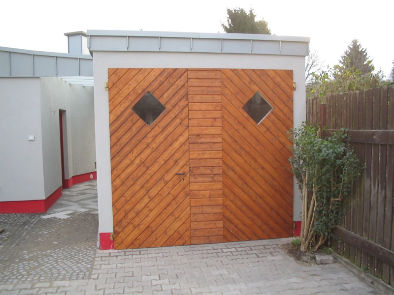 Garagentor Holzverbretterung Lippstadt