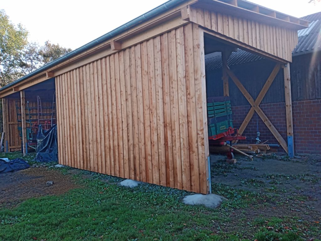 Remise Anbau in Herzfeld